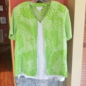 Vibrant,spring shirt